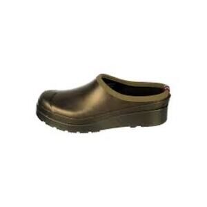 Hunter Women's Original Play Clogs in Metallic Gold‎ Waterproof NWOB Size US 10